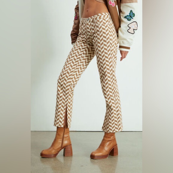 Pacsun NWT Chevron Low Rise Straight Jeans - Picture 3 of 7